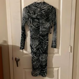 Marciano Animal Shake Malachite Dress